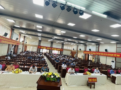 Đảng bộ thành phố Biên Hòa tham dự hội nghị trực tuyến toàn quốc quán triệt, triển khai các Nghị quyết của Bộ Chính trị 